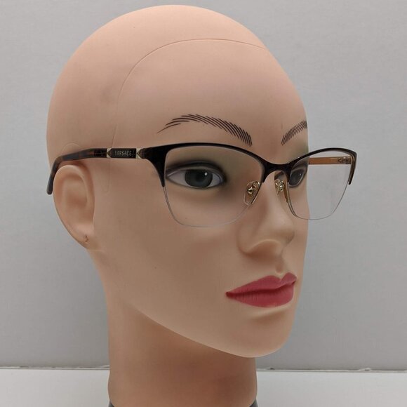 🕶️Versace Mod. 1218 1344 Eyeglasses 53/17 140 /KAC825🕶️ - Picture 6 of 8